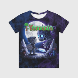 Детская футболка 3D Воин Террарии
