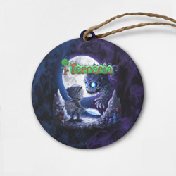 Деревянная игрушка круг Воин Террарии