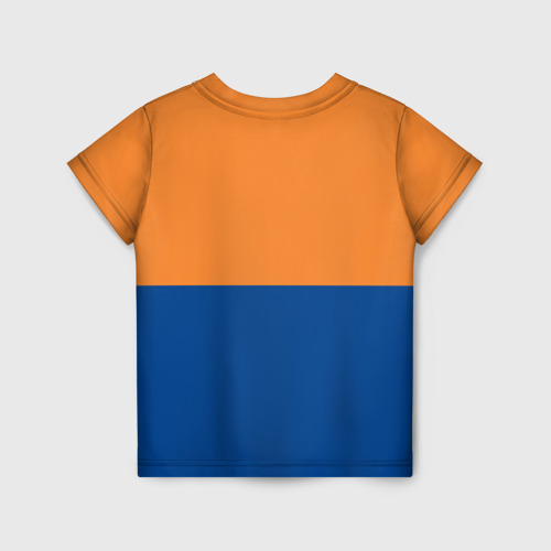 Детская футболка 3D с принтом Нью-Йорк Никс НБА, вид сзади #1
