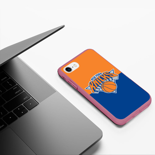 Чехол для iPhone 7/8 матовый с принтом Нью-Йорк Никс НБА, фото #5