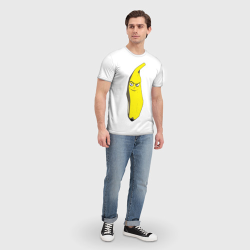 Мужская футболка 3D Желтый Банана, цвет 3D печать - фото 5