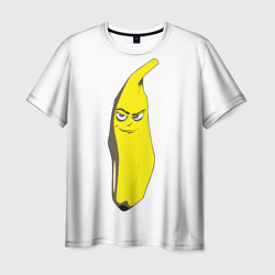 Мужская футболка 3D Желтый Банана
