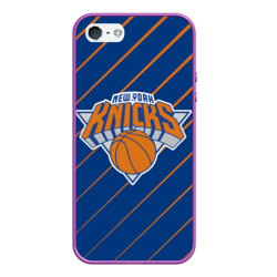 Чехол для iPhone 5/5S матовый Нью-Йорк Никс - НБА