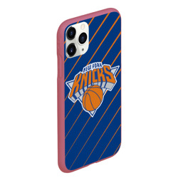 Чехол для iPhone 11 Pro Max матовый Нью-Йорк Никс - НБА - фото 2