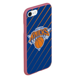 Чехол для iPhone 7/8 матовый Нью-Йорк Никс - НБА - фото 2