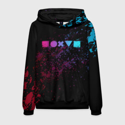 Мужская толстовка 3D Равнодушие матом пофиг