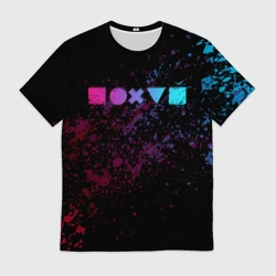 Мужская футболка 3D Равнодушие матом пофиг