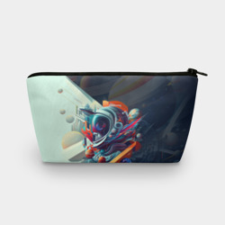 Косметичка 3D Космос в стиле кубизма