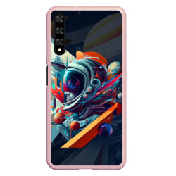 Чехол для Honor 20 Космос в стиле кубизма