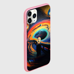 Чехол для iPhone 11 Pro Max матовый Крик в космосе - фото 2