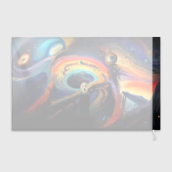 Флаг 3D Крик в космосе - фото 2