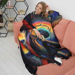 Плед с рукавами Крик в космосе - фото 2