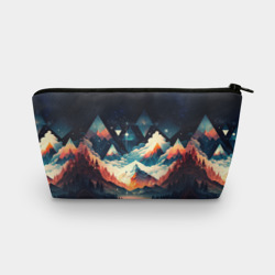 Косметичка 3D Футуризм горы