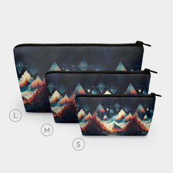 Косметичка 3D Футуризм горы - фото 2
