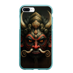 Чехол для iPhone 7Plus/8 Plus матовый Индейская страшная маска