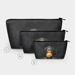 Косметичка 3D Девочка с мандарином в руках - фото 2