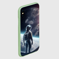 Чехол для iPhone XS Max матовый Одиночество в космосе - фото 2