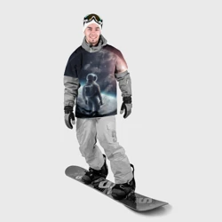 Накидка на куртку 3D Одиночество в космосе - фото 2