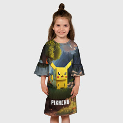 Детское платье 3D Pokеmon Pikachu - фото 2