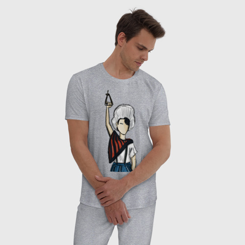 Мужская пижама хлопок с принтом Хан Стрей кидс, фото на моделе #1
