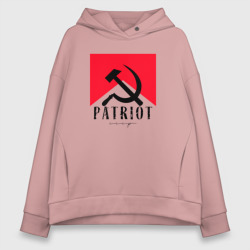 Женское худи Oversize хлопок Patriot