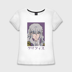 Женская футболка хлопок Slim Гриффит сокол