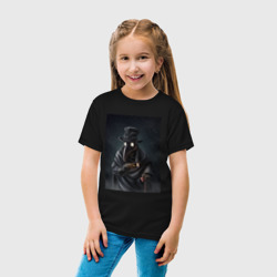 Детская футболка хлопок Чумной доктор в Средневековье - фото 2