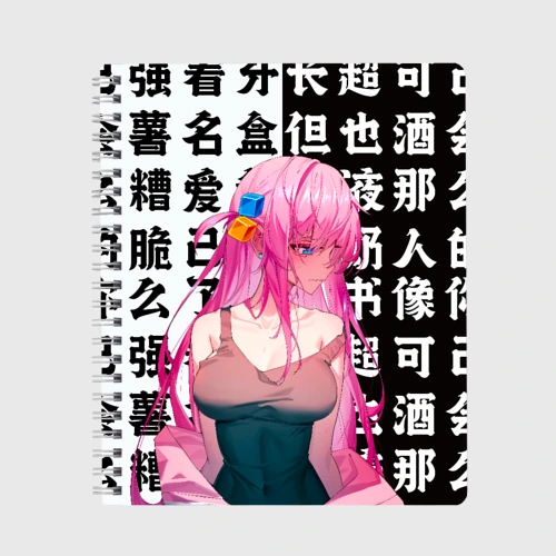 Тетрадь Bocchi the rock аниме