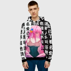 Мужская толстовка 3D Bocchi the rock аниме - фото 2