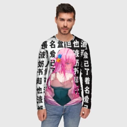 Мужской лонгслив 3D Bocchi the rock аниме - фото 2