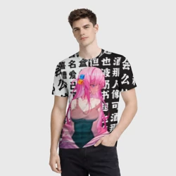 Мужская футболка 3D Bocchi the rock аниме - фото 2