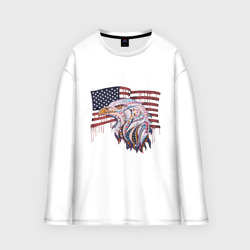 Женский лонгслив oversize хлопок American eagle