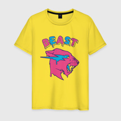Мужская футболка хлопок Mr Beast logo art