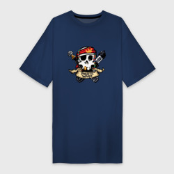 Платье-футболка хлопок Пиратские воины