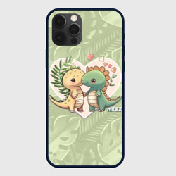 Чехол для iPhone 12 Pro Мистер Влюбленный динозавр
