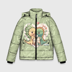 Зимняя куртка для мальчиков 3D Мистер Влюбленный динозавр