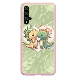 Чехол для Honor 20 Мистер Влюбленный динозавр