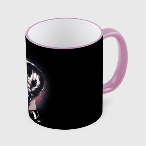 Кружка с полной запечаткой Wednesday - Addams, цвет Кант розовый - фото 3