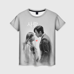 Женская футболка 3D Син Ха Ри и Кан Тэ Мун