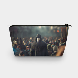 Косметичка 3D Чумной доктор в толпе