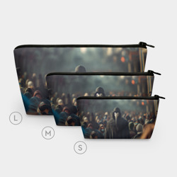 Косметичка 3D Чумной доктор в толпе - фото 2