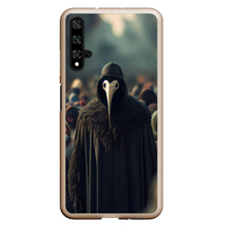 Чехол для Honor 20 Чумной доктор в толпе