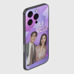 Чехол для iPhone 16 Pro силиконовый с защитой камеры Деловое предложение - фото 2