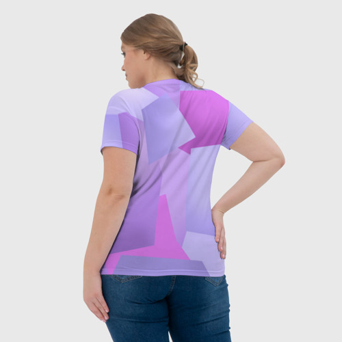Женская футболка 3D с принтом Деловое предложение, вид сзади #2
