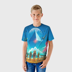 Детская футболка 3D No Mans Sky - фото 2