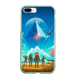 Чехол для iPhone 7Plus/8 Plus матовый No Mans Sky