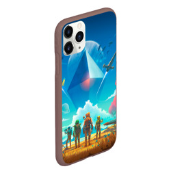 Чехол для iPhone 11 Pro Max матовый No Mans Sky - фото 2