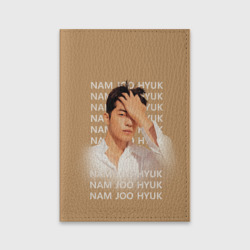 Обложка для паспорта матовая кожа Нам Джу Хёк 2521