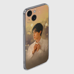 Чехол для iPhone 15 силиконовый с защитой камеры Ли Дон Ук 2521 - фото 2