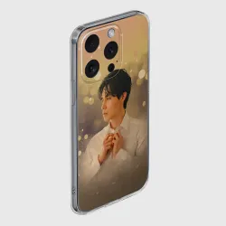 Чехол для iPhone 15 Pro Max силиконовый с защитой камеры Ли Дон Ук 2521 - фото 2